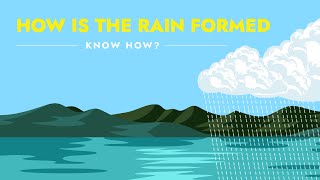 How is the rain formed | Education10NE for kids