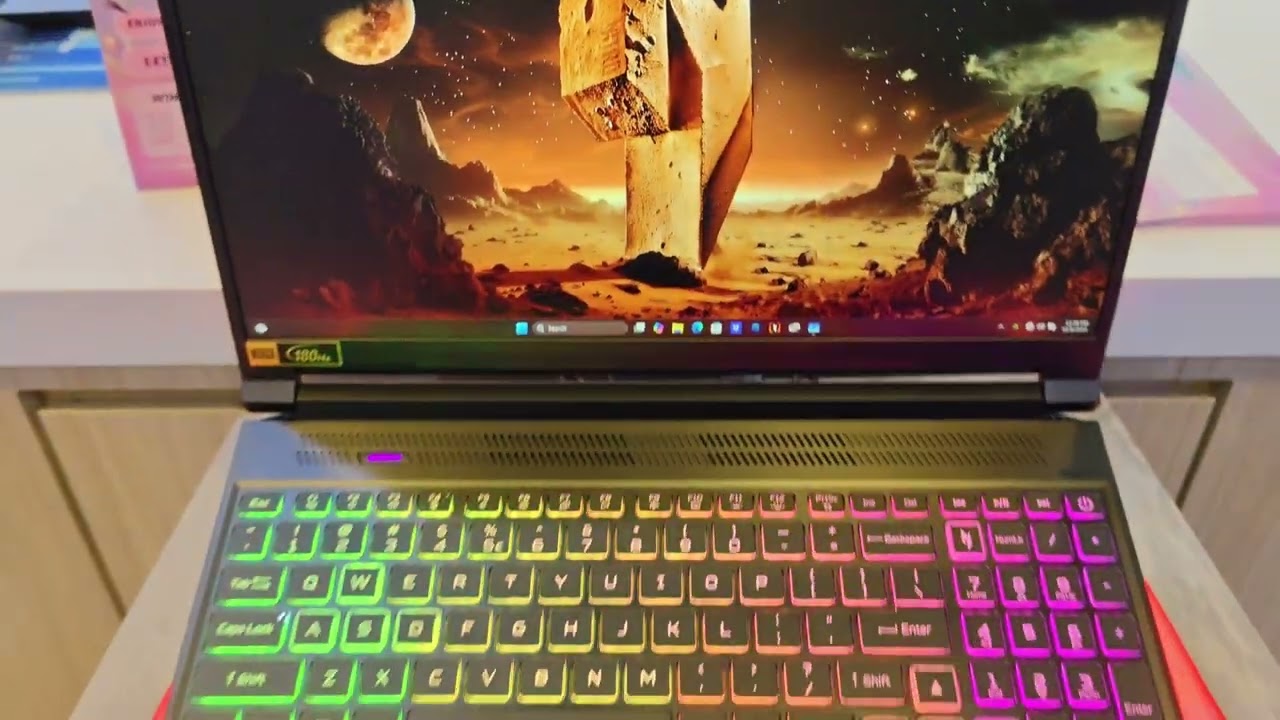 Acer nitro v16s AI Ryzen 5 240 RTX 5050 review 