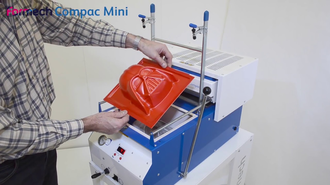 小型真空成型機(卓上) Formech Compac Mini (日本製図器工業) - YouTube