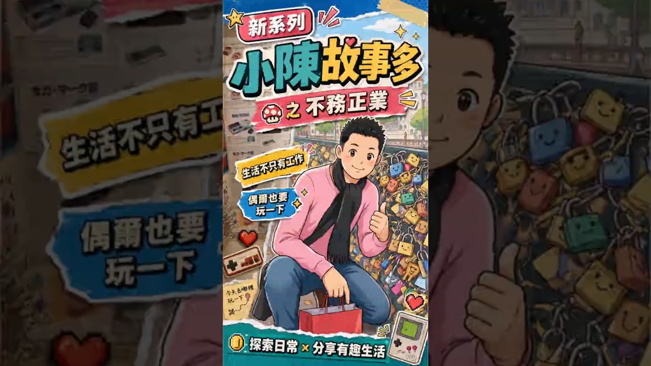 小陳故事多之不務正業｜帶大家去東京秋葉原看懷舊任天堂從紅白機到Game Boy，帶你逛秋葉原懷舊任天堂。片常太長剪1分30給大家看 縮圖