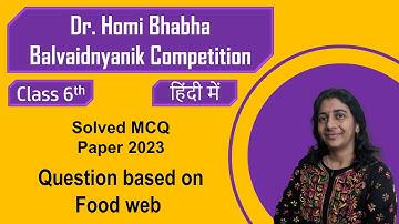 Dr. Homi Bhabha Examination | Std 6 | Paper 2023 | Solved MCQ | Solving Questions with Gauri ma’am