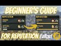 Fallout 76 How to Farm Reputation | Beginners Guide