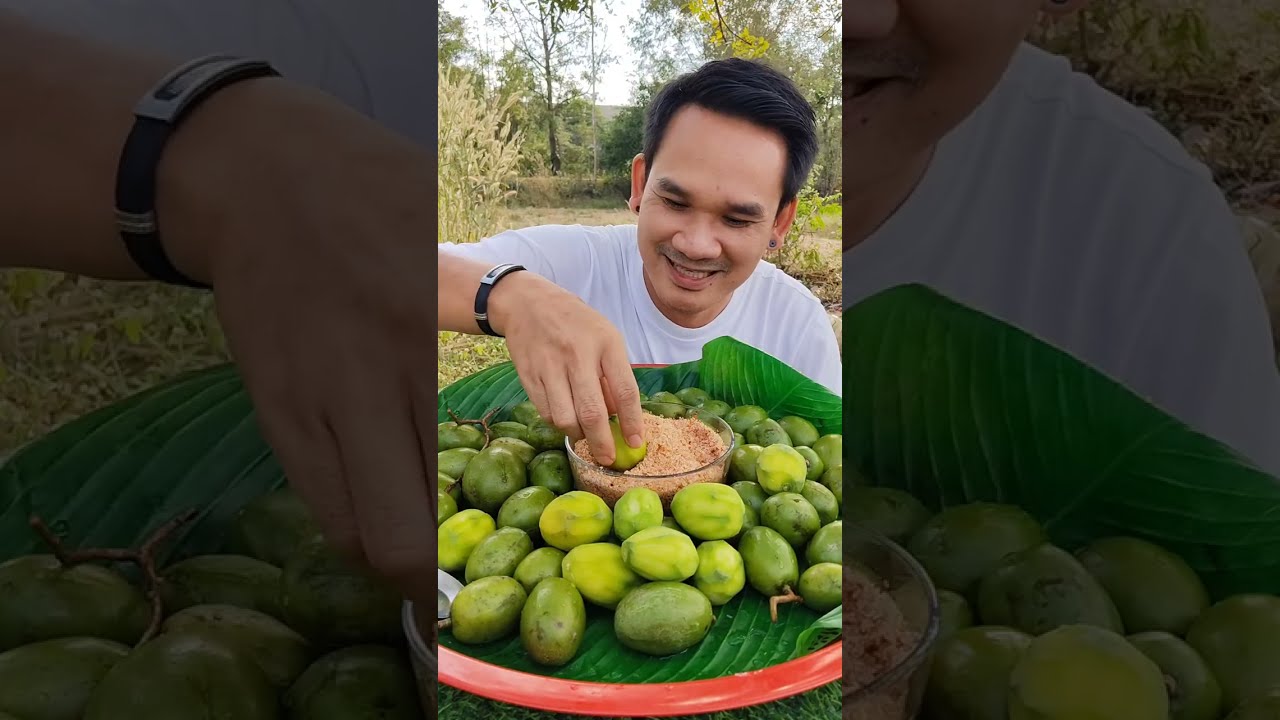 มะกอกน้ำกรอบๆกินกับพริกเกลือแซ่บๆ