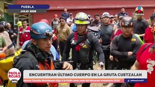Localizan a la última víctima en las grutas de Cuetzalan | De Pisa y Corre con Paola Rojas