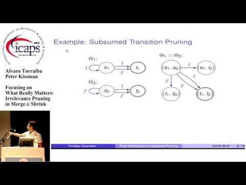 ICAPS 2015: &quot;Focusing on What Really Matters: Irrelevance Pruning in Merge &amp; Shrink&quot;