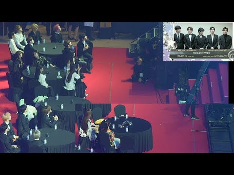 [TXT 수상 VCR ] 태연 (TAEYEON), <strong>NCT</strong> DREAM,여자아이들(GIDLE), 청하,스트레이키즈  <strong>Reaction</strong> 직캠 @200108