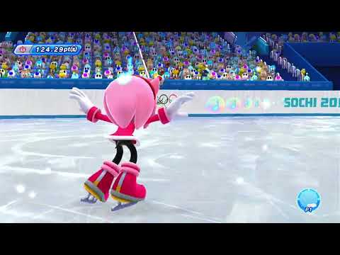 [FWR] Mario & Sonic at the Sochi 2014 Olympic Winter Games Figure Skating Singles 188.49