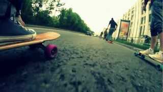 Longboard road trip 19.05.2012 Moscow