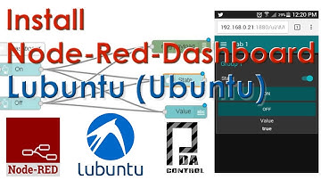 Install node-red-dasboard - Instalar Node red dashboard Lubuntu (Ubuntu)   : PDAControl