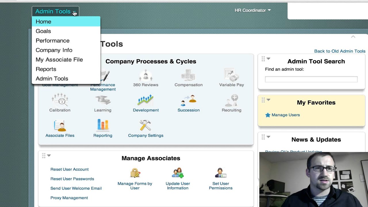 Quick Tour of BizX SAP SuccessFactors Tutorial YouTube