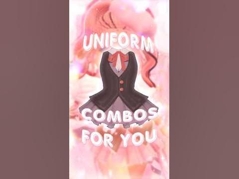 Darling Academia Uniform Combos / Outfit Hacks 👚💞 | #royalehigh - YouTube