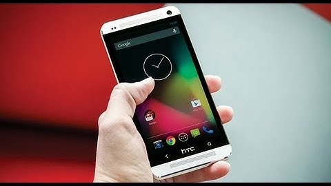 HTC ONE with stock android coming soon