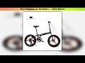 Adult foldable bicycle portable bike disc brake variable speed 20-inch mobility scooter Wholesale