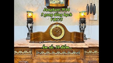 Đánh giá chi tiết đồng hồ vai bò Junghans W64 5 gong đồng bạch âm sắc 10 điểm quá chất. VB175