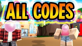 Bubble Gum Simulator - ALL CODES