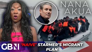 'People smugglers can't wait!' - Nana Akua slams Starmer's migration plan as he ditches Rwanda