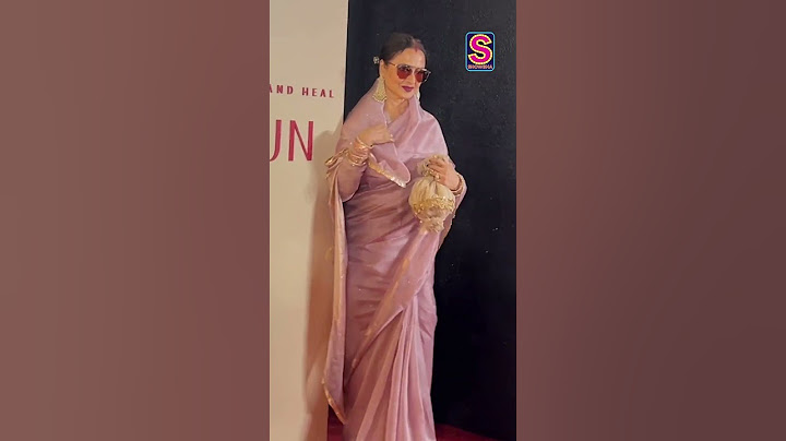 Grace & Class Never Go Out Of Fashion! Rekha Looks Fabulous In Traditional Fit