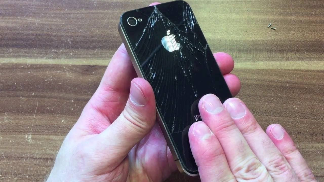 New iPhone 4 / 4S Backcover Rückseite in 2 Minuten selbst wechseln und reparieren