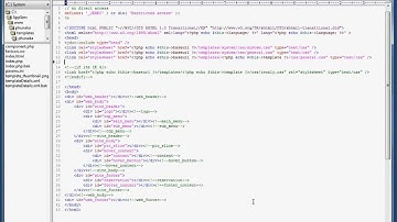 Joomla Template Coding