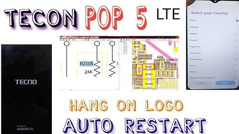TECNO pop 5 LTE auto restart problem solution
