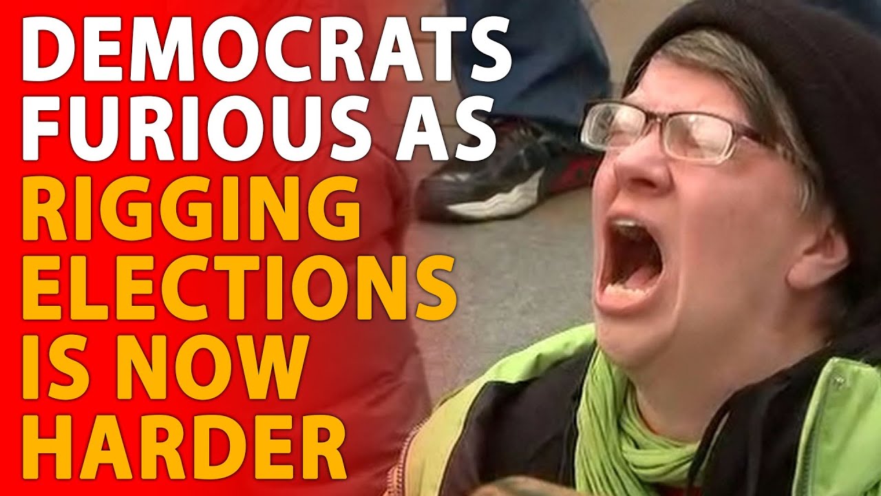 Democrats Rage As Rigging Elections Just Got Harder - YouTube