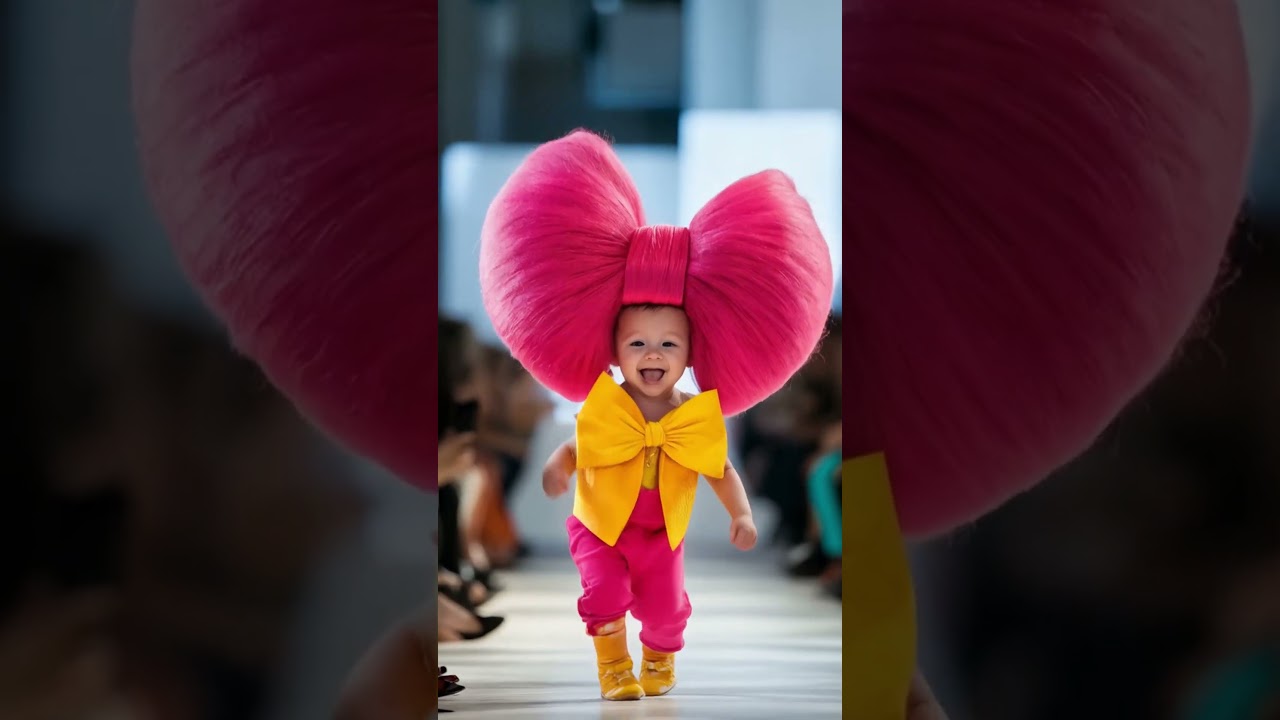 Unbelievable! Little Boy Models Weird Costumes with a Shocking Ending! 