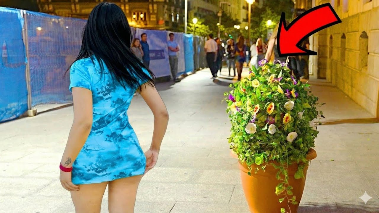 Hermosas Mujeres se Asustan por la Broma del Hombre Arbusto !! 