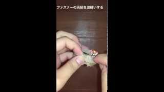 ＊簡単なマカロンポーチの作り方＊