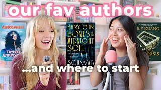 Our FAVOURITE Authors and Where to Start With Their Books READING ORDER RECS EP