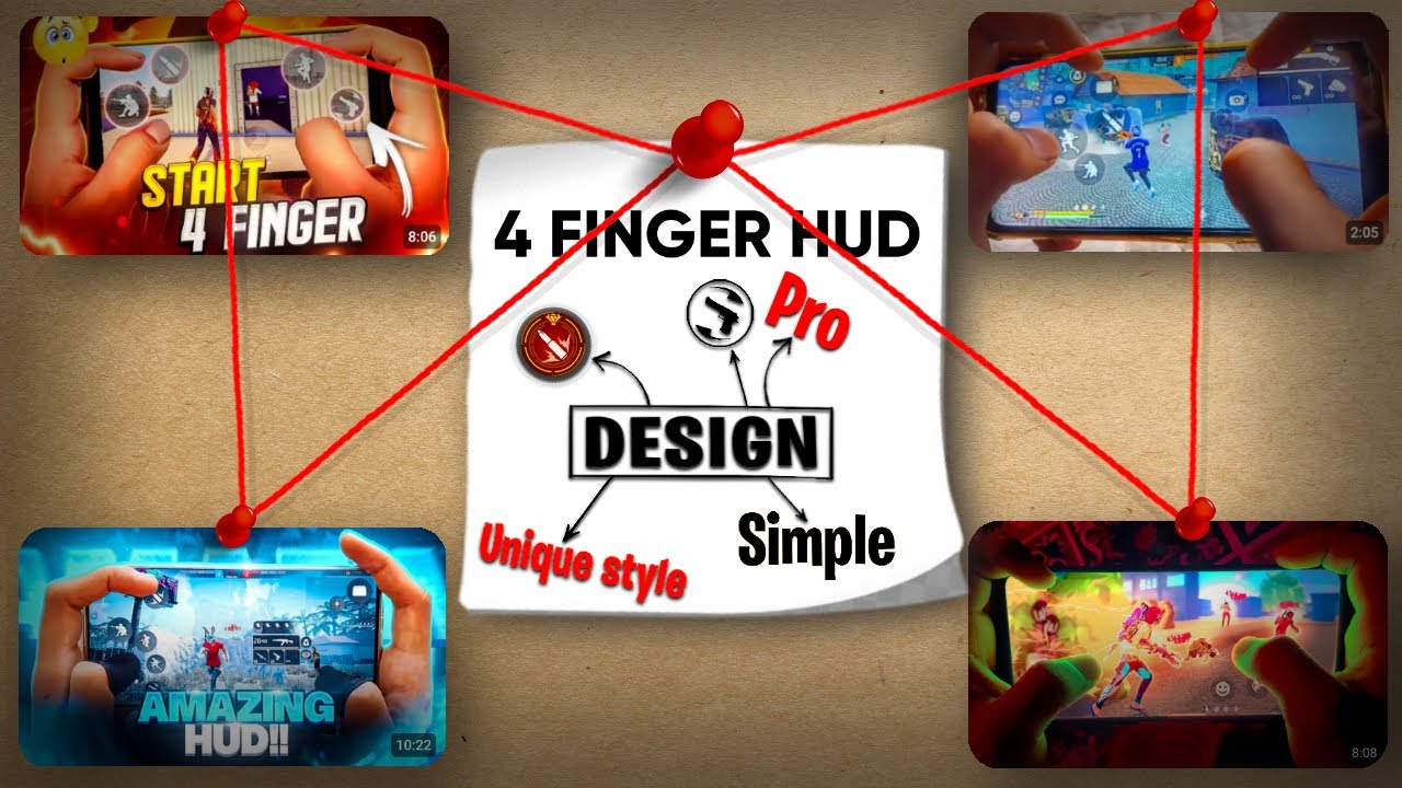 Fastest 4 Finger Custom HUD Free Fire 2024 ! How To Make 4 Finger SETTING In Free Fire