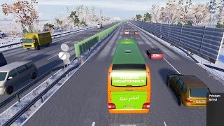 Coach Bus Simulator 2016 - Express Route to Potsdam Gameplay 4K screenshot 2