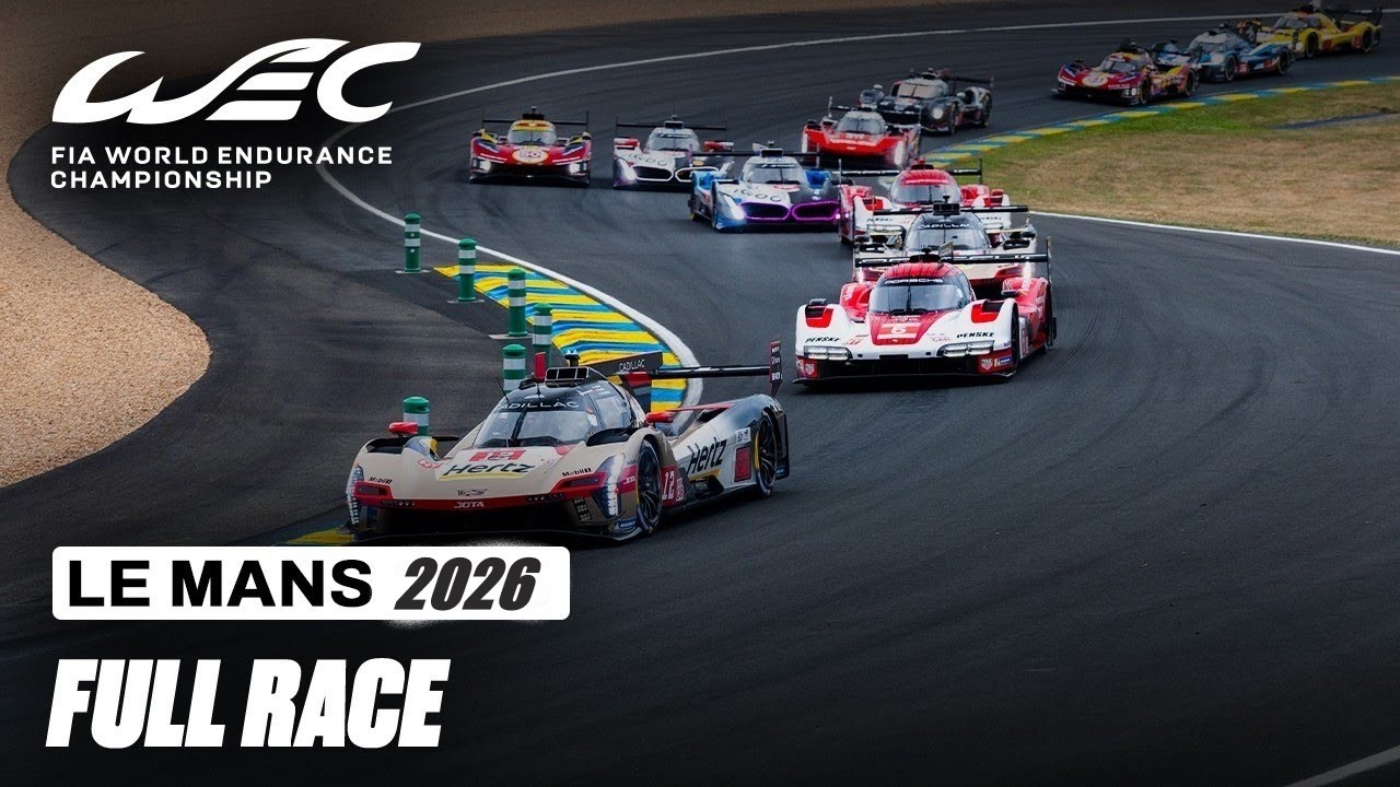 Гонки в ЛЕМАНЕ с сильным дождем ( LMU )