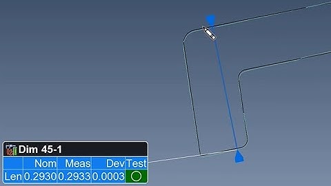 PolyWorks: Caliper Measurements