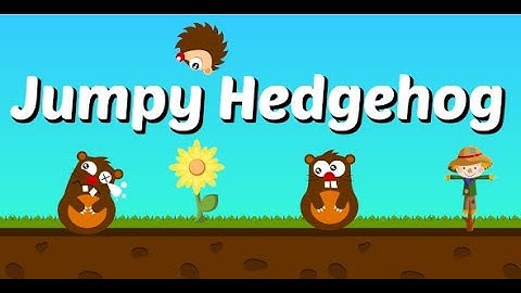 Jumpy Hedgehog - Construct 3 Game