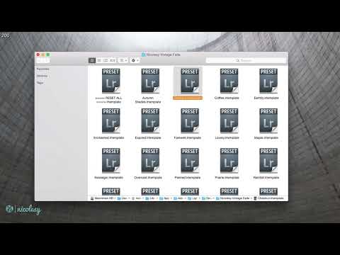 Importing presets into Lightroom Classic