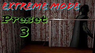 Granny Extreme Nightmare Mode in Door Escape (Preset 3)