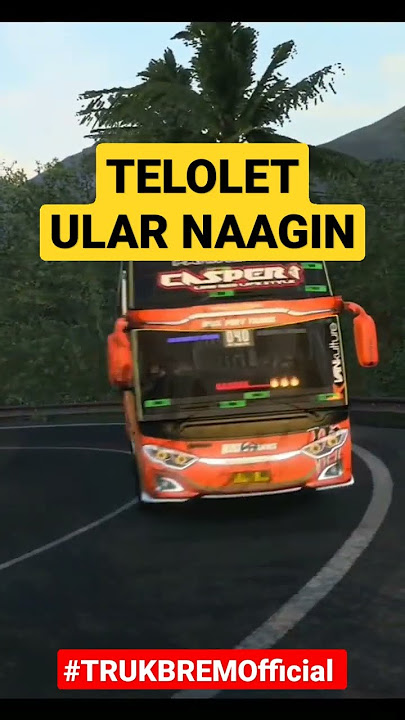 TELOLET ULAR 🐍 #shorts #short #shortsfeed #TRUKBREM #telolet #teloletbus