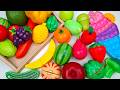 Oddly Satisfying Cutting Sounds 🍇 Grape Kiwi Pineapple ASMR Relax
