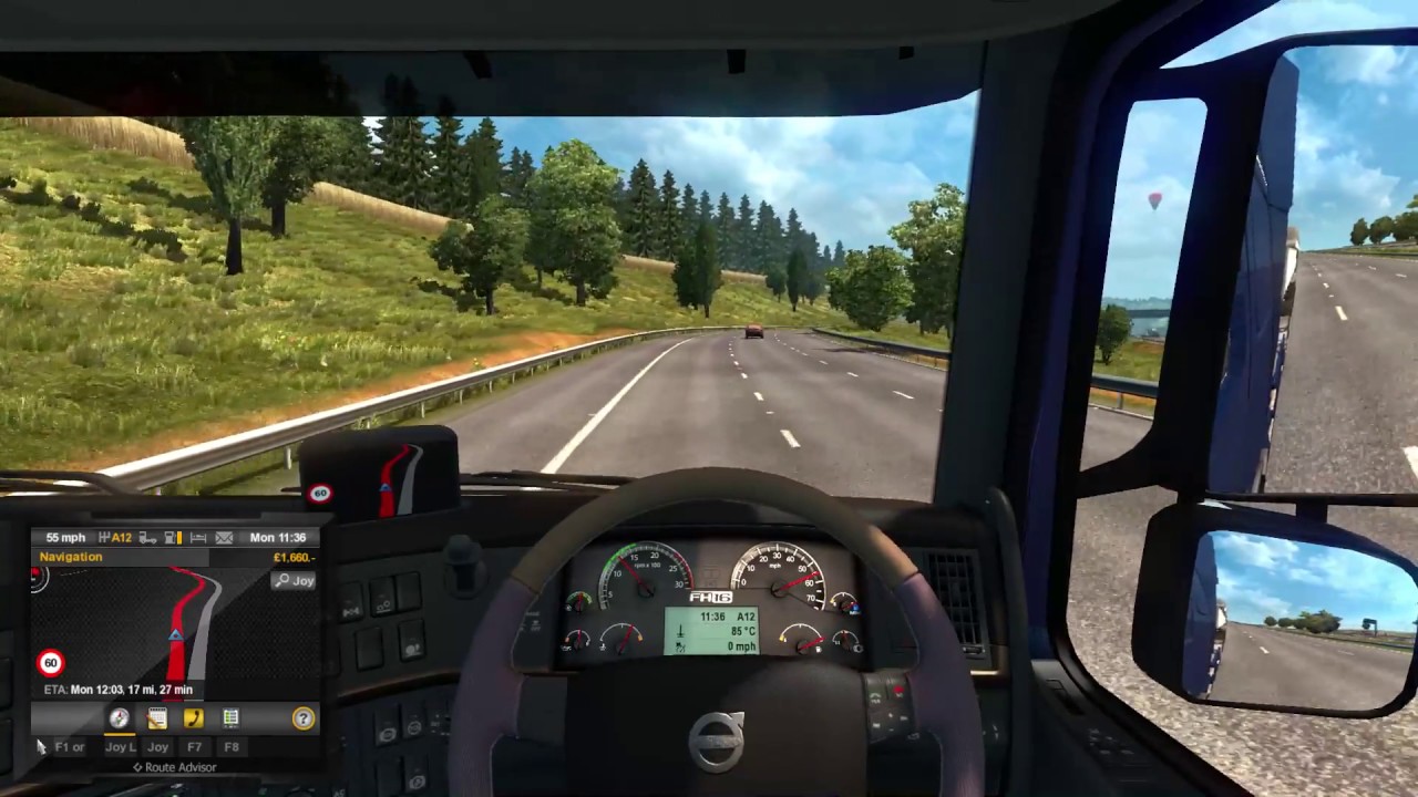 Euro Truck Simulator 2 1.27 + Promods + Rusmap
