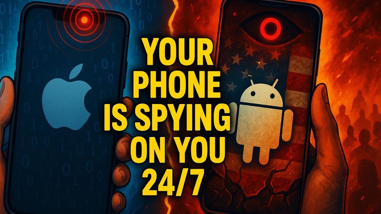 Your Phone Is Spying on You 24/7 | iPhone vs Android Surveillance Exposed 😱
