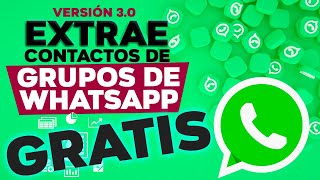 COMO EXTRAER CONTACTOS DE GRUPOS DE WHATSAPP GRATIS screenshot 4