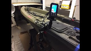 Scotty Transducer Mount and Fishfinder Mount Install Part 2