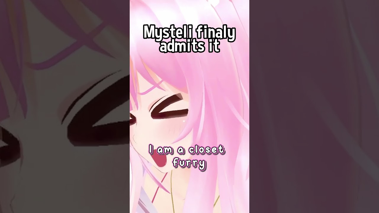 Mysteli admits her secret! #envtuber #vtuber #twitch #fyp #fypシ #shorts #twitchstreamer