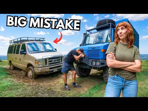 He Took Our 2WD Camper Van Off-Road. I Had to Rescue Him!