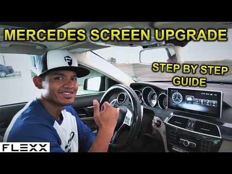 MERCEDES HOW TO: INSTALL ANDROID SCREEN ON 2012+ C-CLASS FACELIFT