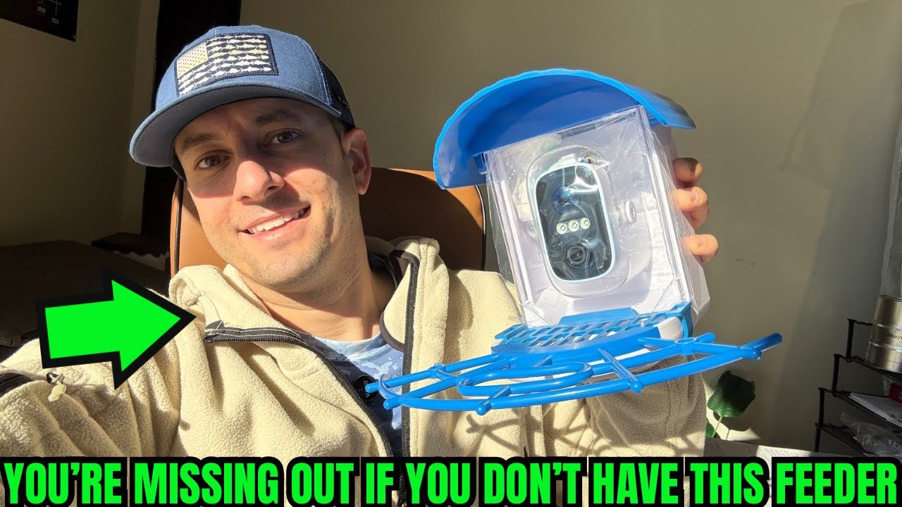🐦 Is This The BEST Smart Bird Feeder on Amazon? AI Recognition Notifications, Wild Bird Feeding WiFi