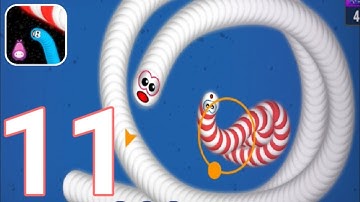 WormsZone - Snake Gameplay Walkthrough Part 11