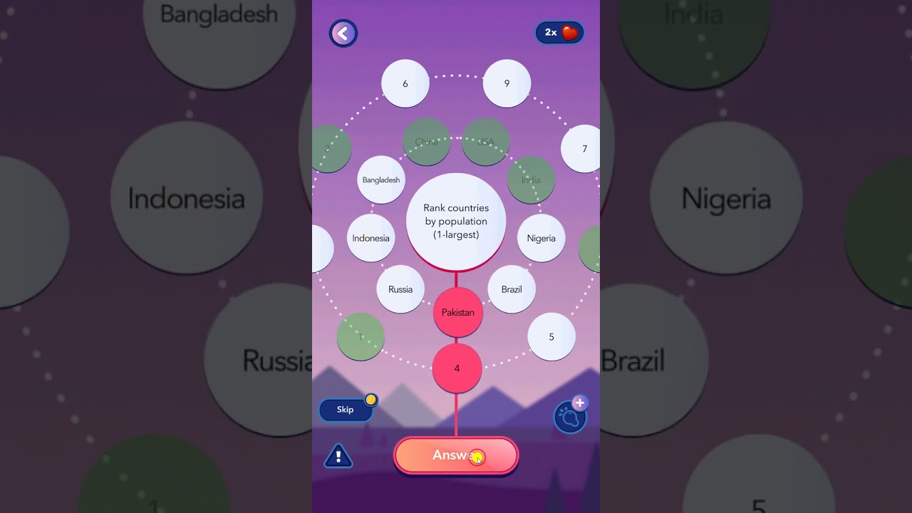Erudite - Quiz game - levels 751-800 | PuzzledCubes.site