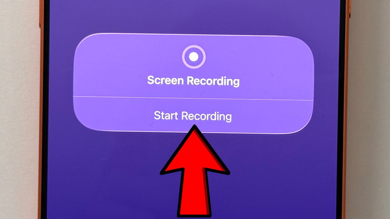 Как записать экран на iPhone 17 Pro Max — Запись экрана