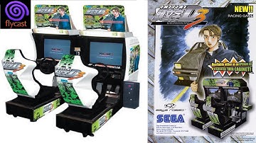 Initial D Arcade Stage Ver. 3 (Arcade) - Gameplay HD (4K) - FlyCast Emulator